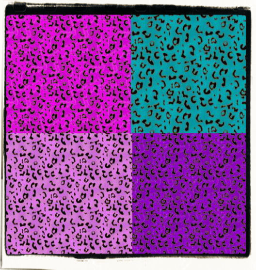 Pink and blue leopard print papers for free download.