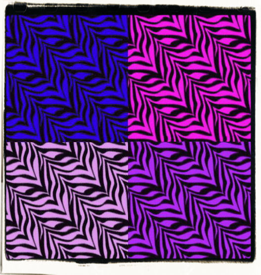 Pink and blue zebra print papers for free download.